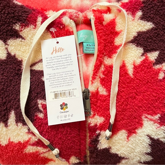 LUG | Echo Sherpa Hoodie | Maples Cream | XS - Picture 2 of 8